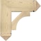 Ekena Millwork Westlake Arts and Crafts Rough Sawn Bracket w/ Offset Brace, Douglas Fir, 8"W x 22"D x 22"H BKT0806X22X22WTL03RDF - alternate 3